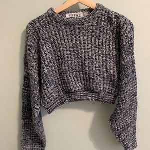 Urban outfitters cropped knit sweater